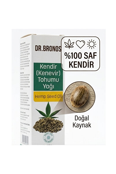 Dr.Bronos Hmd Bitkisel %100 Saf Kenevir Tohumu Yağı 100 ml - Soğuk Pres Kendi...
