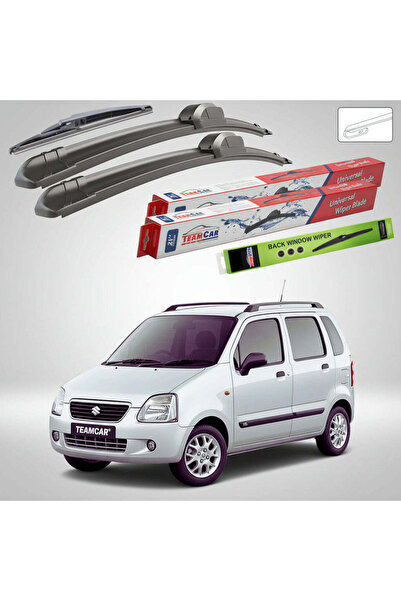 TEAMCAR Lame ștergătoare Suzuki Wagon R+ EM 1997-2000 |   Set plat față și sp...