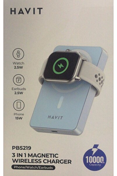 Havit PB5219 3IN 1 MAGNETIC WIRELESS CHARGER