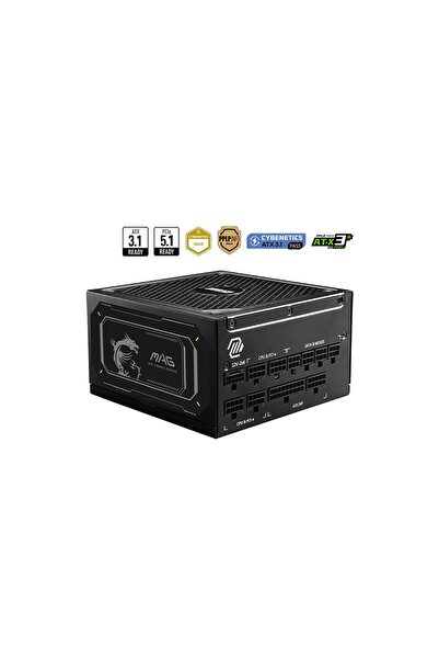 MSI MAG A1000GL PCIE5 II 1000W 80Plus Gold ATX 3.1 Full Modüler Güç Kaynağı