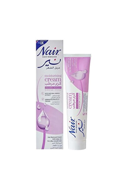 Nair نير كريم مرطب لازالة الشعر مع مستخلص النيرولي الطبيعي - 110 جم