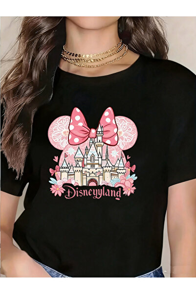 SAUDI DISNEYLAND disneyland Men and Women's 100% Cotton T-Shirt - Oversized C...