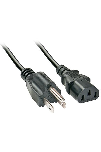 LİNDY IEC-Netzkabel US-Netzstecker Kpl 18AWG USA 3 Pin 2m