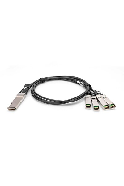 Digitus Cablu QSFP+ la 4XSFP+ 40G DAC 1.0m negru