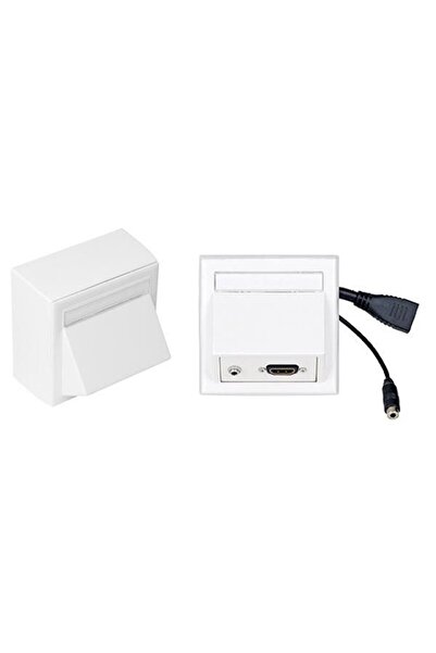 VivoLink Conexiune de perete HDMI + 3,5mm, inclusiv cutie de perete Thorsmann.