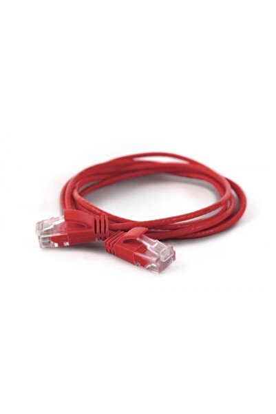Wantec Cablu patch UTP CAT6a d=2,8mm 3,00m roșu