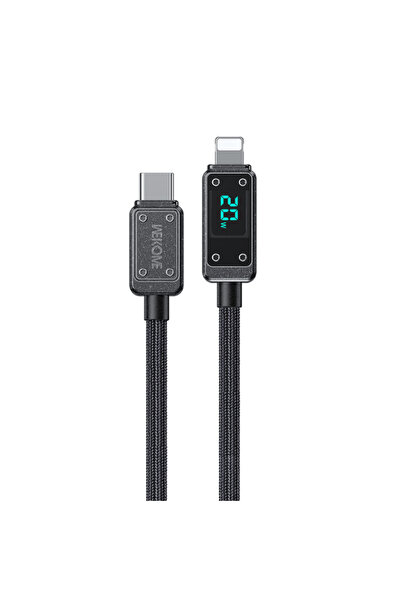 wekome WDC-08 Seria Vanguard - Cablu de încărcare USB-C la Lightning pentru î...