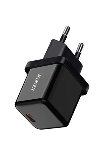 AUKEY PA-F5 OEM Negru Mini Încărcător de rețea 1xUSB-C 20W PD Power Delivery