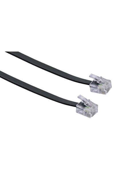 Schwaiger Cablu TAE RJ11 -> RJ11 6P4C 6m Negru plat