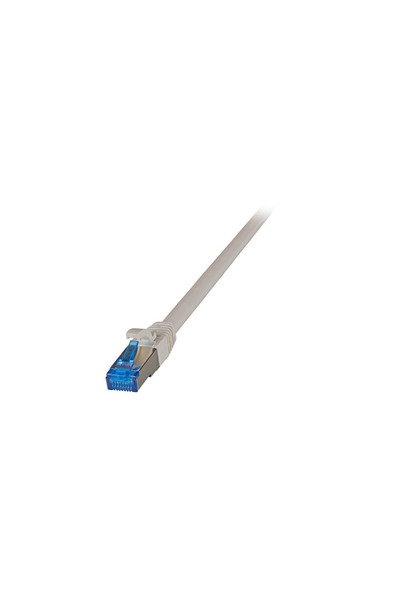 EFB Elektronik EFB RJ45 Patchk. S/FTP Cat.6A Cat7 TPE superflex 5.00m gri