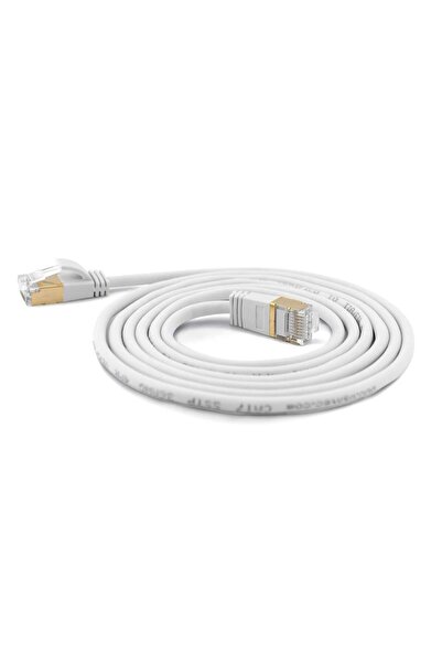 Wantec Cablu patch SSTP CAT7 Ste. CAT6a d=4mm 1,00m wei√ü