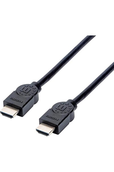 MANHATTAN Cablu HDMI High Speed A la A, Standard/Standard, 1.00m, ecranat