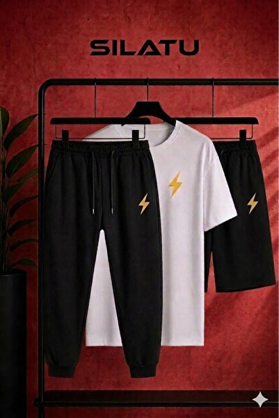 SILATU Lightning Printed 3-Piece Combination Set