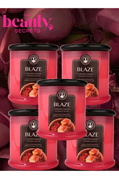 The Beauty Secrets 5 قطع شمعة معطرة بليز 500 جرام