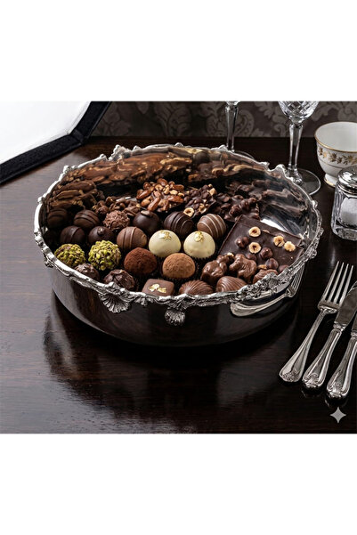RIDGE Luxury Chocolate Tray Made of Fiber Material (One Tray Includes a Deep ...