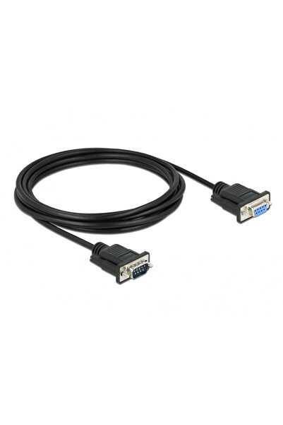 DELOCK Cablu serial D-Sub9 3m St/Bu cu carcasă subțire St-geh√§use