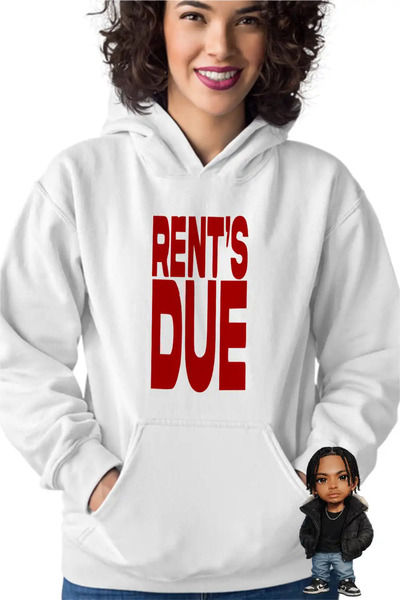 OEM Women's Hoodie Nemzzz Rent Due