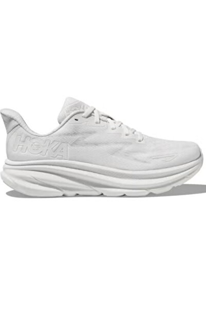 Premium HOKA Clifton 9 Running Shoes – White | Lightweight & Cushioned Perfor...