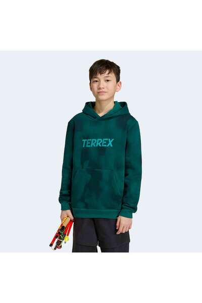 adidas K Mt Aop Log Hd Unisex Kids Sports Sweatshirt Kf1214