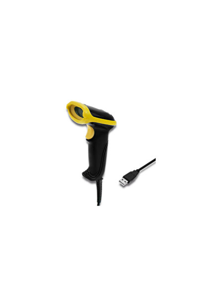 Qoltec SCANNER LASER DE CODURI 1D |   2D |   USB |   NEGRU