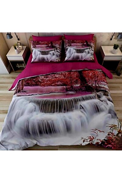 Elmas Dizayn Special Edition 240*260 cm Double Bedding Set Cotton Satin Luxur...