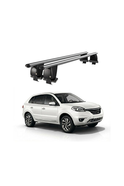 OEM Bare transverse roof rack aluminum compatible roof net renault koleos 200...