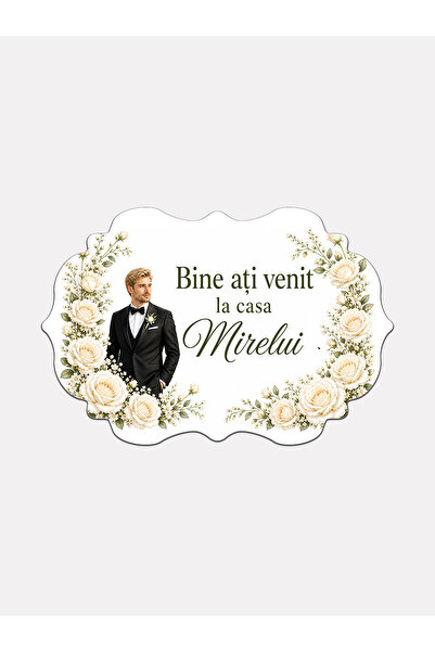Bello Carino High quality decoration products Plăcuțe " Bine ați venit la Cas...