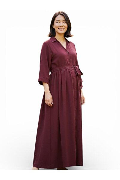 Peach أحدث مجموعة ملابس الحمل من DEE'S FASHION، فستان حمل نسائي (الإمارات/الم...