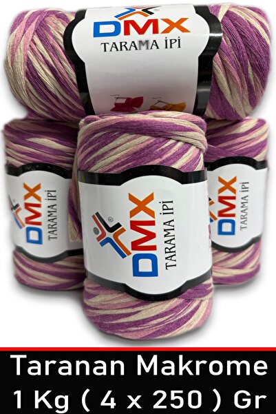 Diva İplik Sfoară de macrame Taranan de lux de 4 mm - Ață simplă - TMC04