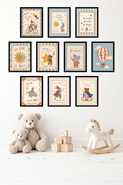 UNT Set de 10 pasteluri cu aspect de ramă |   Camera bebelușului |   Set de p...