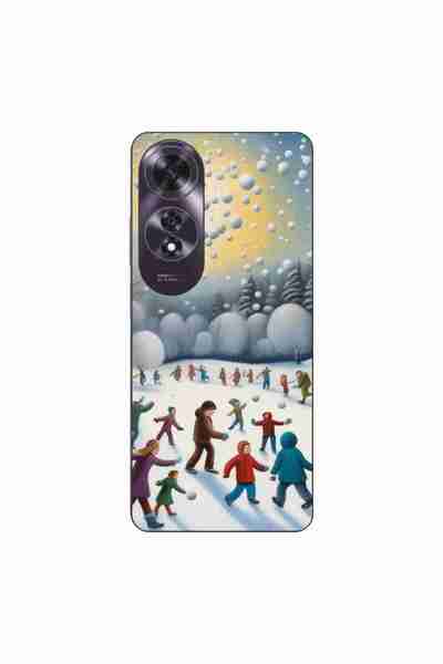OEM Husa compatibila cu Oppo A60 4G Silicon Gel Tpu Model Copii la Joaca Iarna