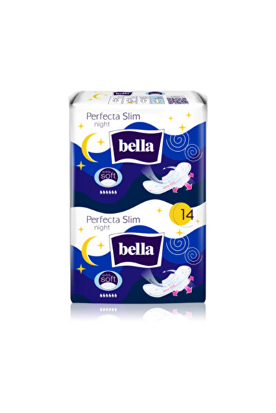 Bella Absorbant Perfect Night Silky Extra Moale 14 bucăți/set