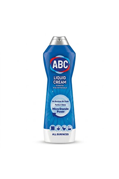 ABC Liquid Cream Ammonia Cleaner 500ml, Micro Granules, Perfect Shine, All Su...