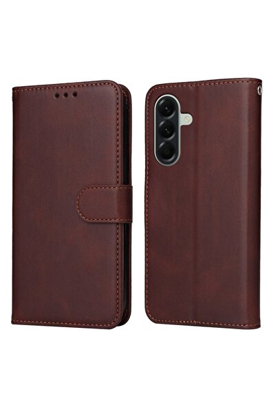 sscase Basic Θήκη Πορτοφόλι Brown (Samsung Galaxy A57 5G)