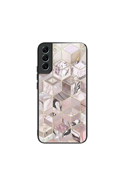sscase Painted Θήκη Σιλικόνης με Τζάμι Block Marble (Samsung Galaxy S24 5G)