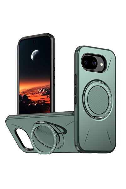 sscase Premium MagSafe Σκληρή Θήκη με Δαχτυλίδι Green (Google Pixel 10a 5G)