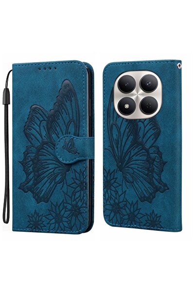 sscase Butterfly Θήκη Πορτοφόλι Blue (Xiaomi Redmi Note 15 Pro 5G)