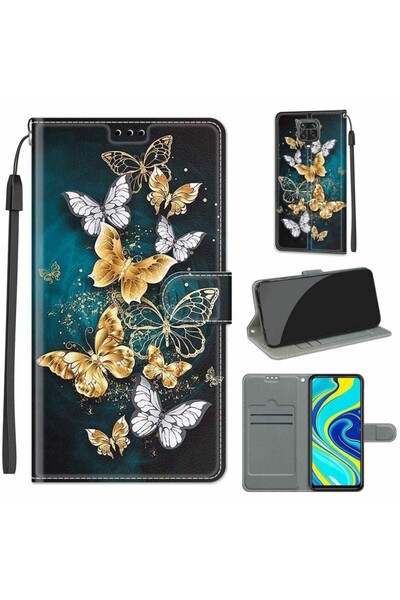 sscase Voltage Coloured Drawing θήκη Πορτοφόλι Flying Butterflies (Xiaomi Red...
