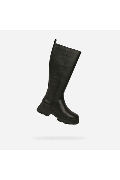 Geox Cizme negre de damă Pluette