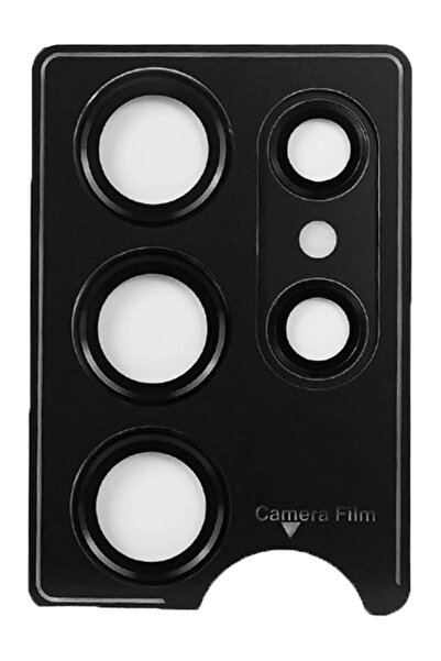 Fuchsia Urr Samsung Galaxy S25 Ultra Ar Camera Lens Protector - Black