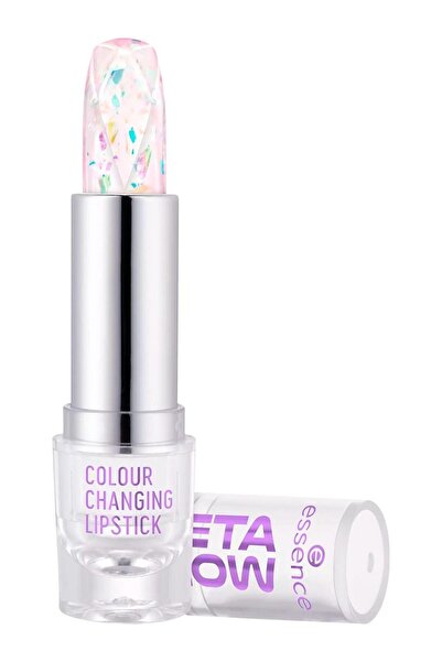Essence Meta Glow, Ruj cremă, cu schimbare de culoare, Roz, 3.4 g
