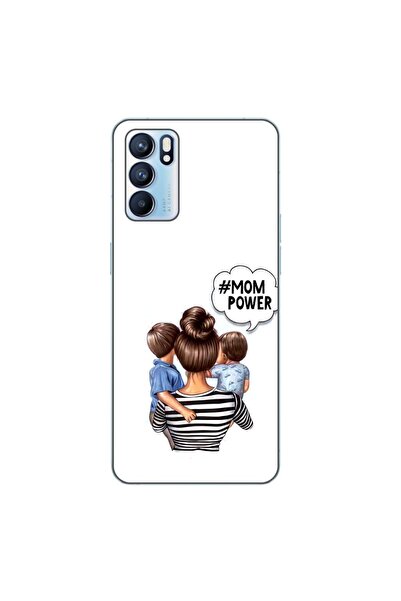 OEM Θήκη συμβατή με Oppo Reno6 5G Σιλικόνης Gel TPU με σχέδιο Μαμά των Αγοριών