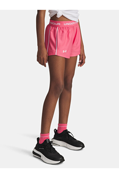 Under Armour Șorturi de fete G Tech Play Up Short-PNK