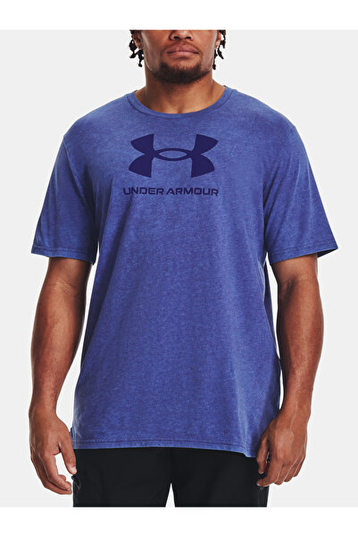 Under Armour Tricou UA WASH TONAL SPORTSTYLE SS-BLU