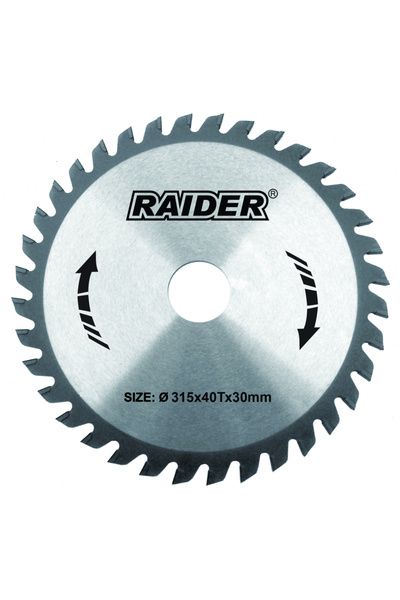 Raider Power Tools Disc circular pentru lemn 315х40Тх30.0mm RD-SB26