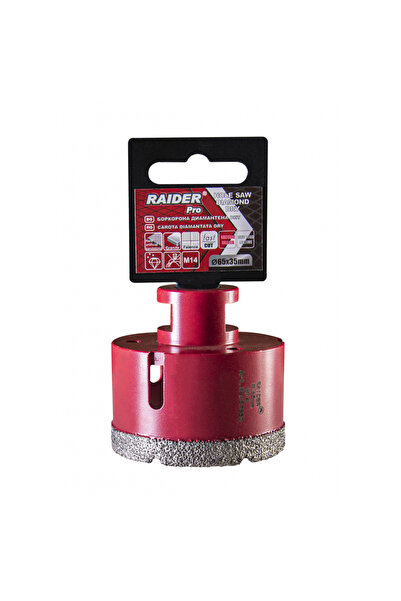 Raider Power Tools Freza diamantata pentru frezare uscata M14 x 65 mm