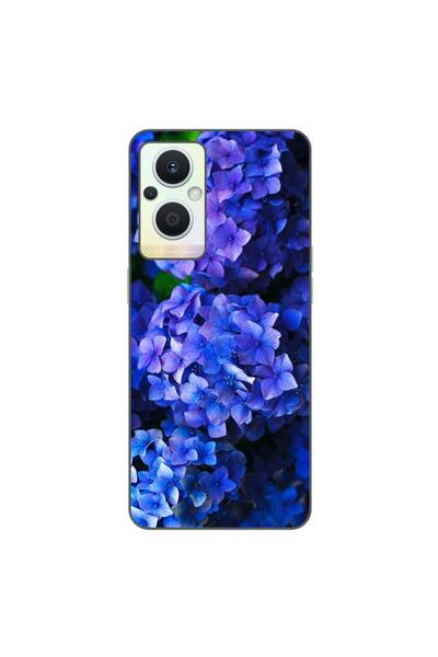 OEM Husa compatibila cu Oppo Reno7 Lite Silicon Gel Tpu Model Hortensii