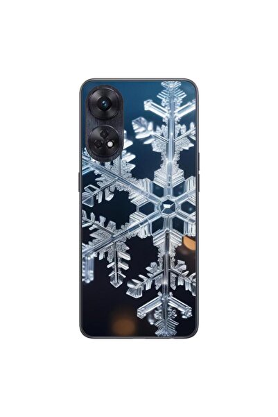 OEM Husa compatibila cu Oppo Reno8 T 4G Silicon Gel Tpu Model Big Snowflake