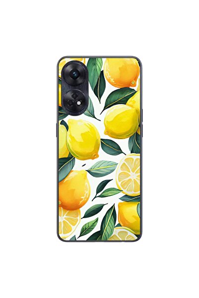 OEM Калъф, съвместим с Oppo Reno8 T 4G, силиконов гел TPU, модел с десен на л...