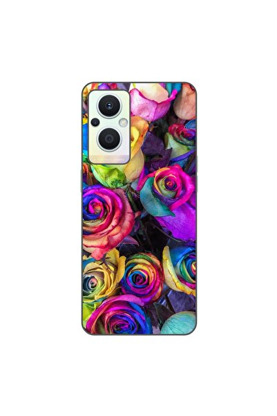 OEM Husa compatibila cu Oppo Reno7 Lite Silicon Gel Tpu Model Trandafiri Colo...